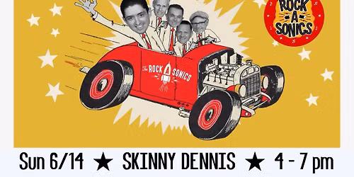 The Rock-A-Sonics at Skinny Dennis 6\/14