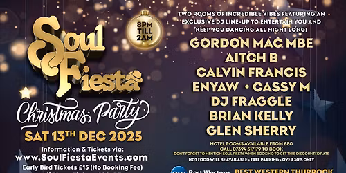 Soul Fiesta Christmas Party \ud83c\udf84\ud83c\udfb6 \ud83c\udf89