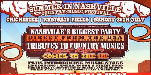 Summer In Nashville - Chichester 2026