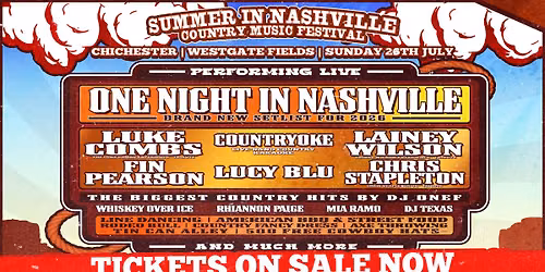 Summer In Nashville - Chichester 2026
