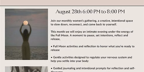 Moon Sister women\u2019s gathering