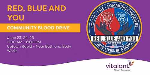 Red, Blue and You Blood Drive