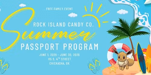 2026 Summer Passport Program - Featuring Pocket Monsters
