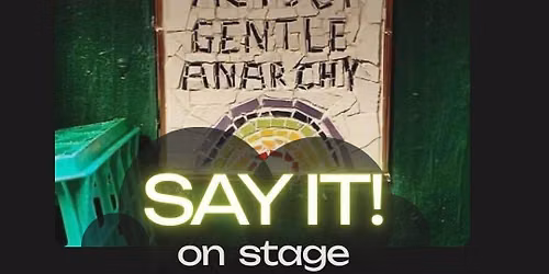 SAY IT! on stage - here we go fresh\ud83d\udd25