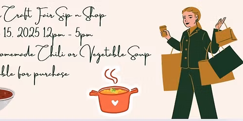 Fall Craft Fair Sip n Shop