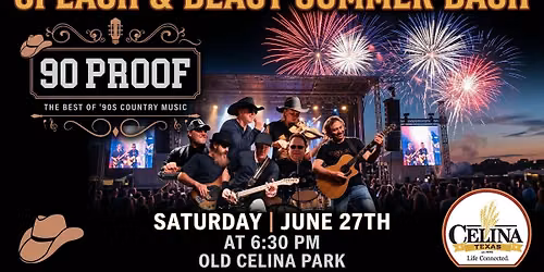 90 PROOF Country at Splash & Blast (Celina)
