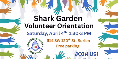 Shark Garden Volunteer Orientation