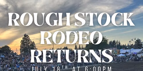 2026 Rough Stock Rodeo at the King County Fair