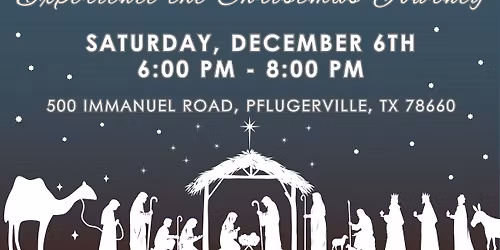 Drive Through Live Nativity