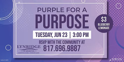 Purple for a Purpose