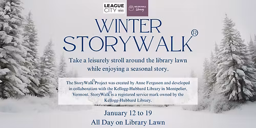 Winter StoryWalk\u00ae