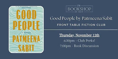 Front Table Fiction Club - Good People