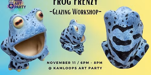 Frog Frenzy: Glazing Workshop 