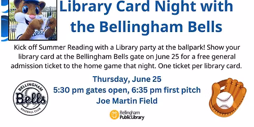 Library Card Night at the Bellingham Bells