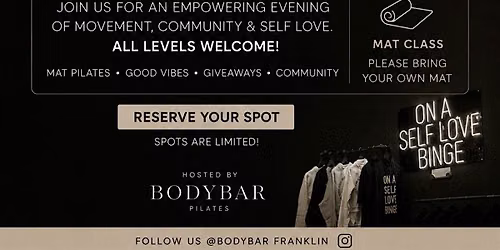 BODYBAR Pilates X THETOX BRENTWOOD