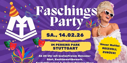 MTV Fasching meets Perkins Park Stuttgart - Faschingssamstag, 14.02.26