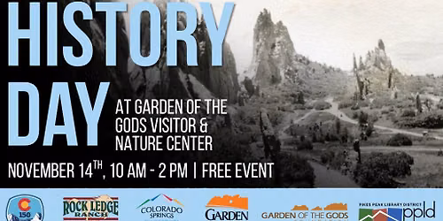 History Day at Garden of the Gods Visitor & Nature Center