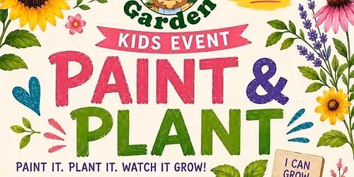 Paint & Plant (Kids)