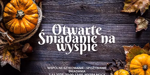 \u015aniadania na wyspie. Otwarte spotkanie przy stole