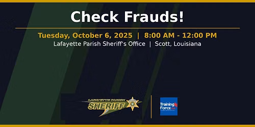 Check Frauds- Lafayette