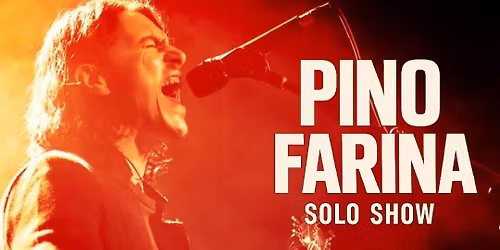 Pino Farina SOLO at Village Vintner