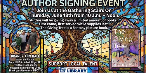 Author Signing Event: The Giving Tree by Brandy Ann Hall