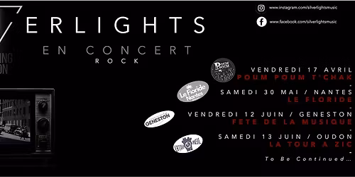 CONCERT ROCK au Poum Poum T'chak : Nantes