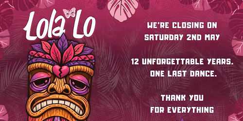 The Closing Party \/ Drink The Bar Dry!