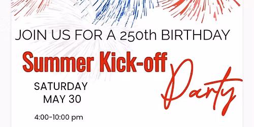 Summer Kick-off Party ...