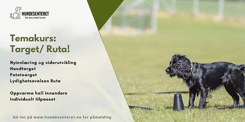 Minikurs Target\/Ruta (ledige plasser)