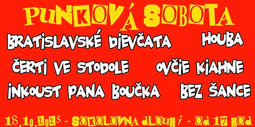 Punková sobota 2025