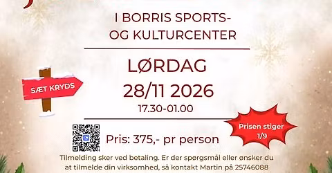 \ud83c\udf84\u2728 BORRIS HOLDER F\u00c6LLES JULEFROKOST \u2728\ud83c\udf84