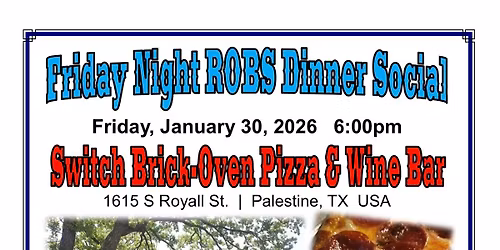 ROBS Friday Night Social - January 2026