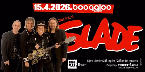 Dave Hill's SLADE live \u2b51 15.4.2026.
