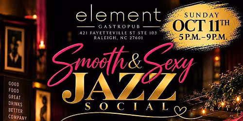 Smooth & Sexy Sunday at Element