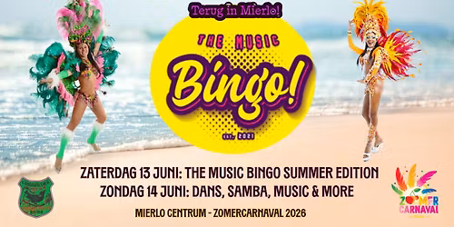 The Music Bingo Summer Edition