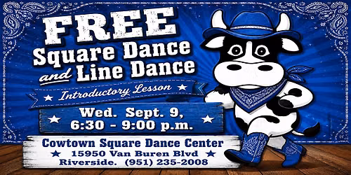 FREE Square Dance Lessons with Line Dancing