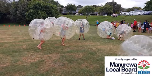 FREE Kiwi Bubble Soccer - Netball Manurewa, Main Hall - 6 July 2026