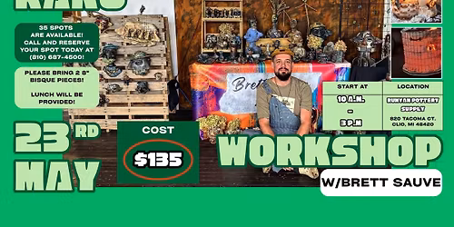 Raku Workshop W\/Brett Sauve