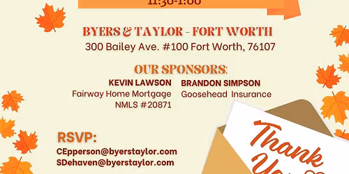 Realtor Gratitude Gathering