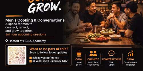 Fellowship of Men Singapore (FMS) Cooking Class & Conversation