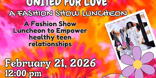 PEACE LOVE & FASHION SHOW LUNCHEON