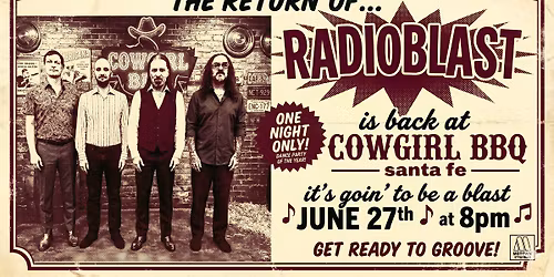 Radioblast live @ The Cowgirl BBQ