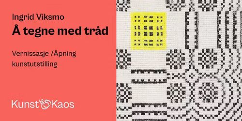 \u00c5pning av kunstutstilling: \u00c5 tegne med tr\u00e5d
