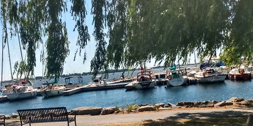 KINGSTON sketching outdoors downtown shoreline