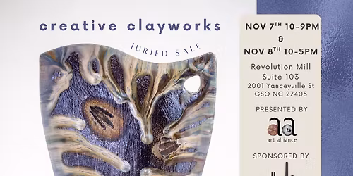 Creative Clayworks Juried Sale