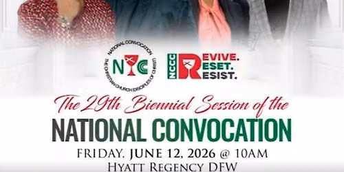 The 29th Biennial Session of the National Convocation of the Christian Church