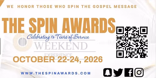 The Spin Awards Weekend Experience 2026