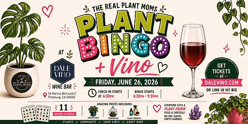 Plant Bingo + Vino
