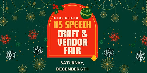 NS Speech Team Craft & Vendor Fair 2025